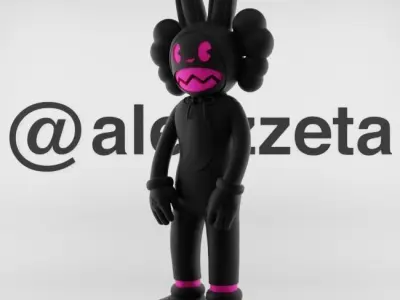 Kaws x Janky for Print 3D print model