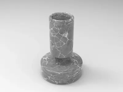 Susa Vase Low-poly 3D model