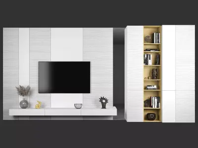 TV stand 4 3D model