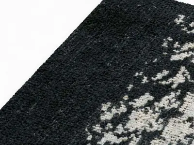 Baxter SCARLET PIED DE POULE CARPET 3D model