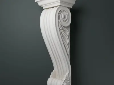 Corbel 002 - Classical 3D model