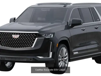 American SUVs 3D Model Pack