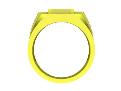 A4796 Luxury Fashion Men Ring 3D print model