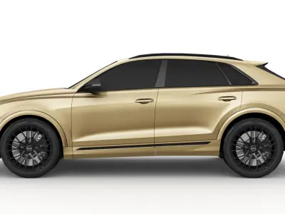 Audi Q8 2024 Low-poly 3D model
