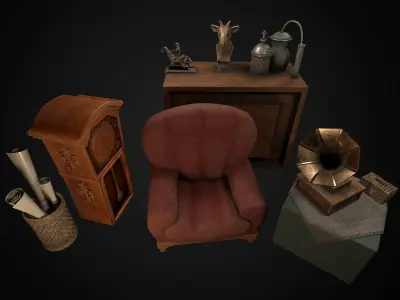 Vintage Pack 3D model