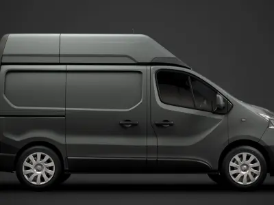 Renault Trafic Van L1H2 2020 3D model