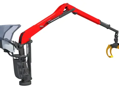 Crane 3D Model 3D model