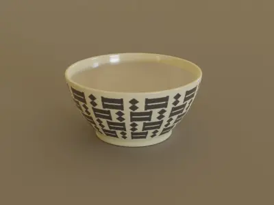 Kitchen Bowls Set 3D model