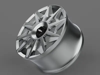 Rotiform CVT Wheel Rim Highpoly Lowpoly 3D print model 3D print model