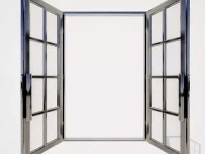 Hinged Doubledoor 03 3D model