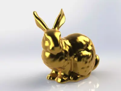 Stanford Solid Bunny Free 3D model