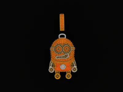 Bright Smile  Minion Locket 3D print model