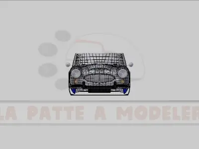 Austin Healey LPAM 3D model