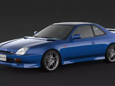 Honda Prelude 3D model