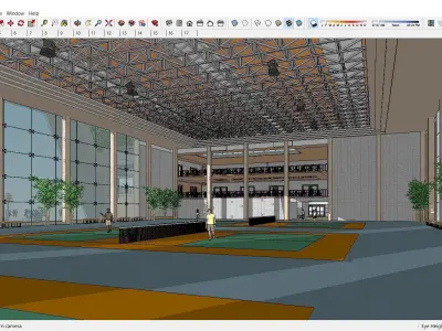 Sketchup Sport - Stadium 106 3D model
