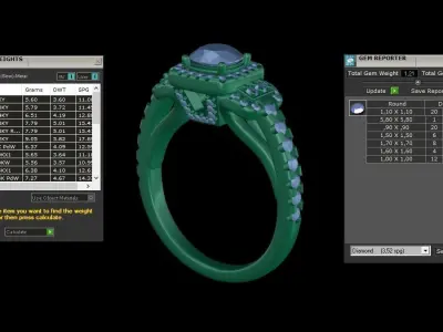  ring code 236 3D print model