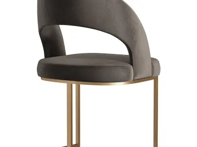  Viola Chair By Elve Luxury 3D model