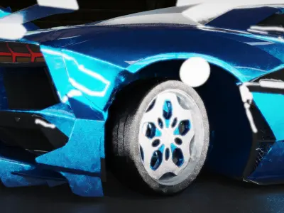 Pneumatic Tire 3D model