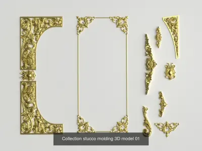 Collection onlay molding1-42 Piece 