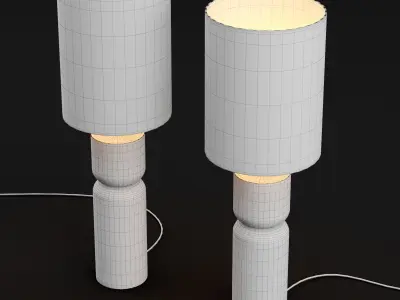 Table light 6 3D model