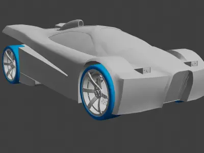 Hotwheels Slingshot  3D model