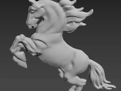 Horse Relief 3D model