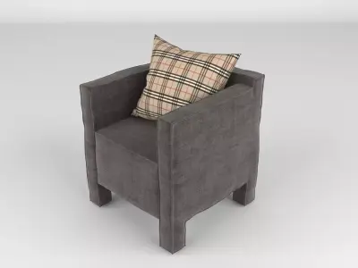 Baxter Chair 3D model