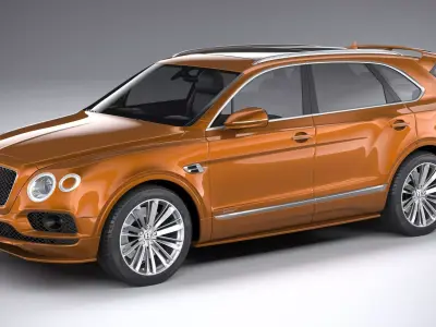 Bentley Bentayga Speed 2020 3D model