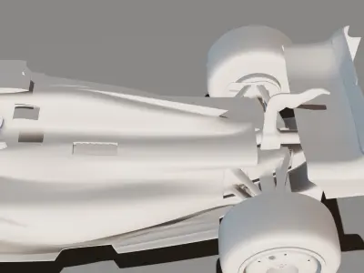 Formula 1 Red Bull Racing Car Ready to 3D Print 3D print model