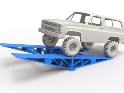 Bridge for diecast RC cars Scale 1 to 10 3D print model