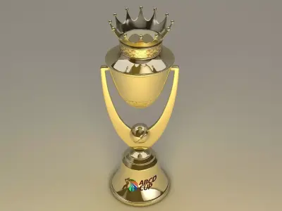 Trophy golden 3D model