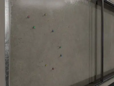 Announcement Panel Free low-poly 3D model