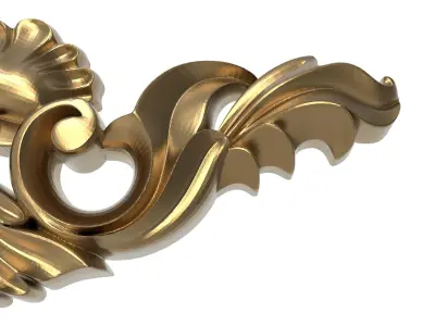 decorative pattern ready for 3D printing 3D model 11