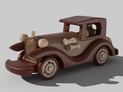 Toy car 3D model