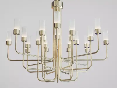 Cometa 24 cylinder glass 3D model