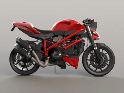 Ducati motorcycle 3D model