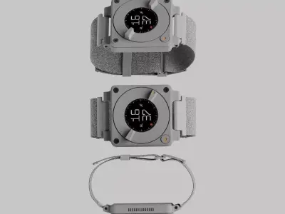 Teenage Engineering Watch by Carl Hauser 3D model
