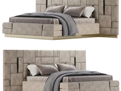 BELOVED Bed By Visionnaire 3D model