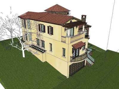 Regal-Luxury-Villa Area-01 3D model