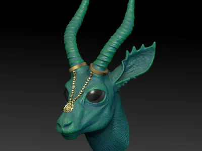 Fantasia Fauna - Talisa Impala 3D print model