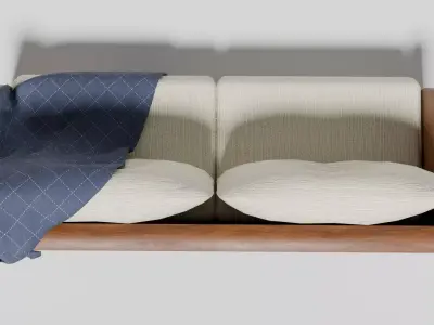 Struct3D - Sofa Set 3D Model  High Quality Free 3D model