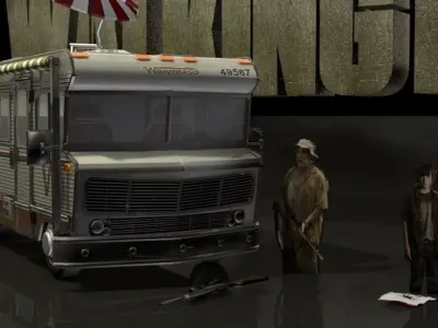 Walking Dead Winnebago Chieftain 3D model