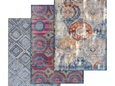 Rug Set 1714 3D model