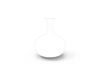 pot02 vase 3D print model