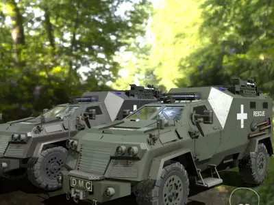 AMEV DIDGORI Low-poly 3D model