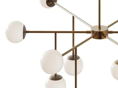 Chandelier Aram 3D model