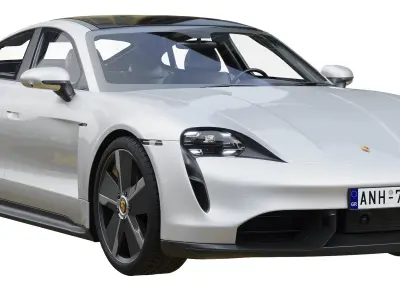 Porsche Taycan Turbo S 3D model