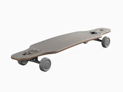 Longboard 04 3D model