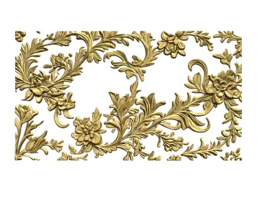 Decorative Ceiling 020 3D print model