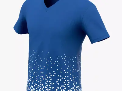 T-Shirt 01 Low-poly 3D model